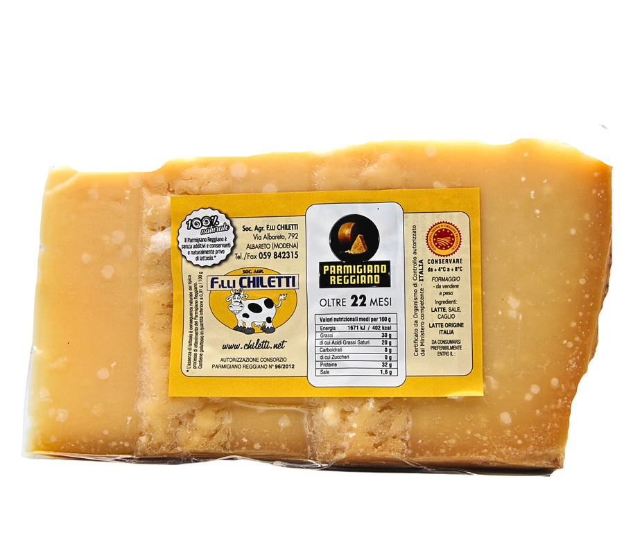Parmigiano Reggiano DOP stagionato oltre 22 mesi Modena Food Boutique