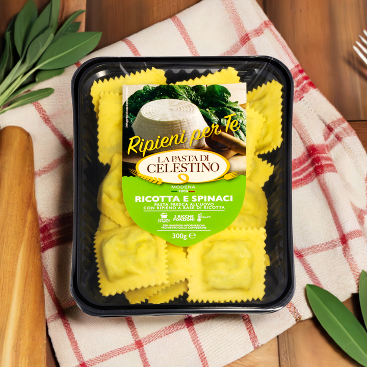 Ravioli di Ricotta e spinaci