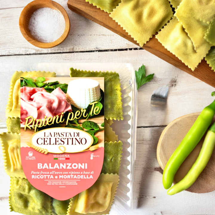 Balanzoni Bolognesi Ricotta e Mortadella