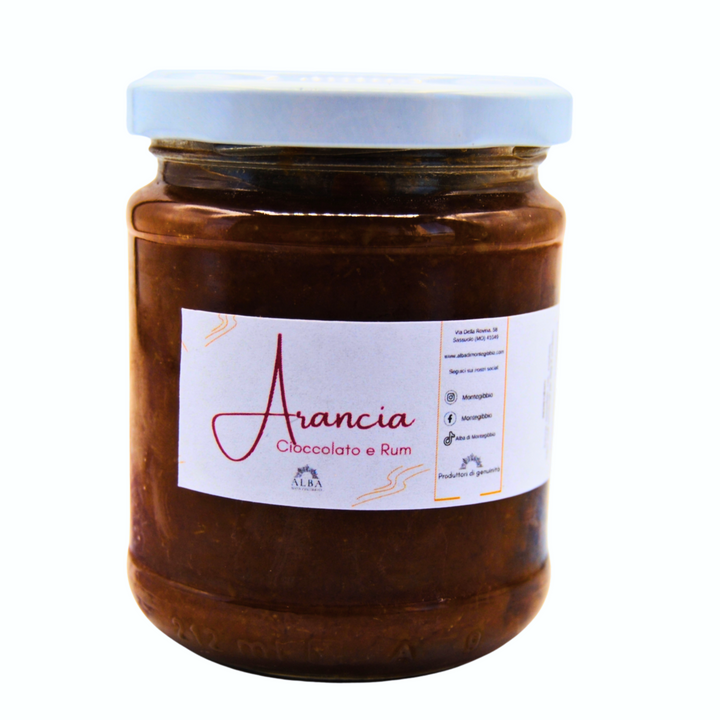 Marmellata di Arancia, Cioccolato, e Rum