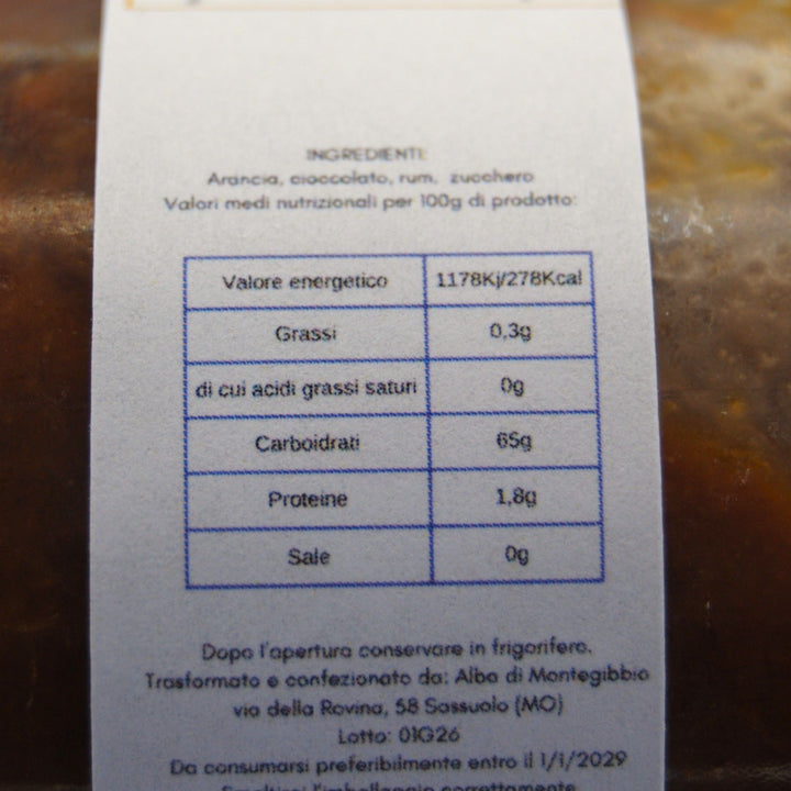 Marmellata di Arancia, Cioccolato, e Rum