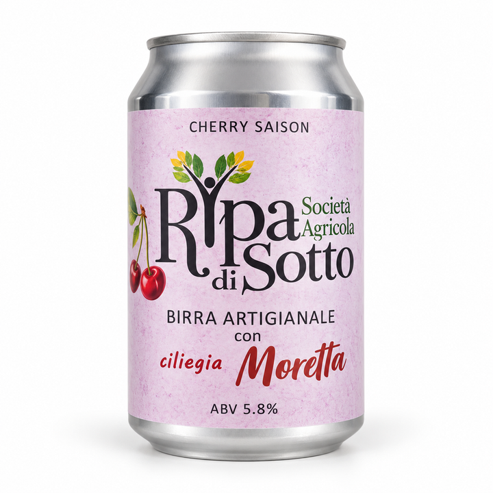 Birra Artigianale con Ciliegia Moretta Cherry Saison 33 cl