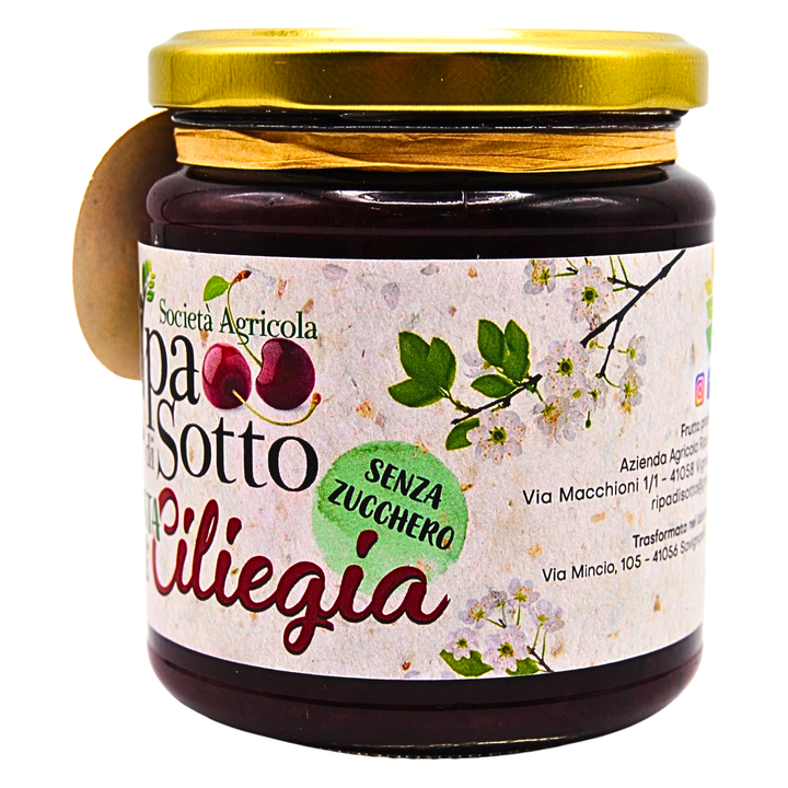 Composta di Ciliegia Giorgia di Vignola - 320 gr. SENZA ZUCCHERI AGGIUNTI Modena Food Boutique