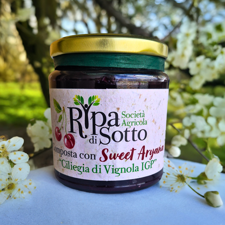 Composta di Ciliegia Sweet Aryana - 320 gr. SENZA ZUCCHERI AGGIUNTI