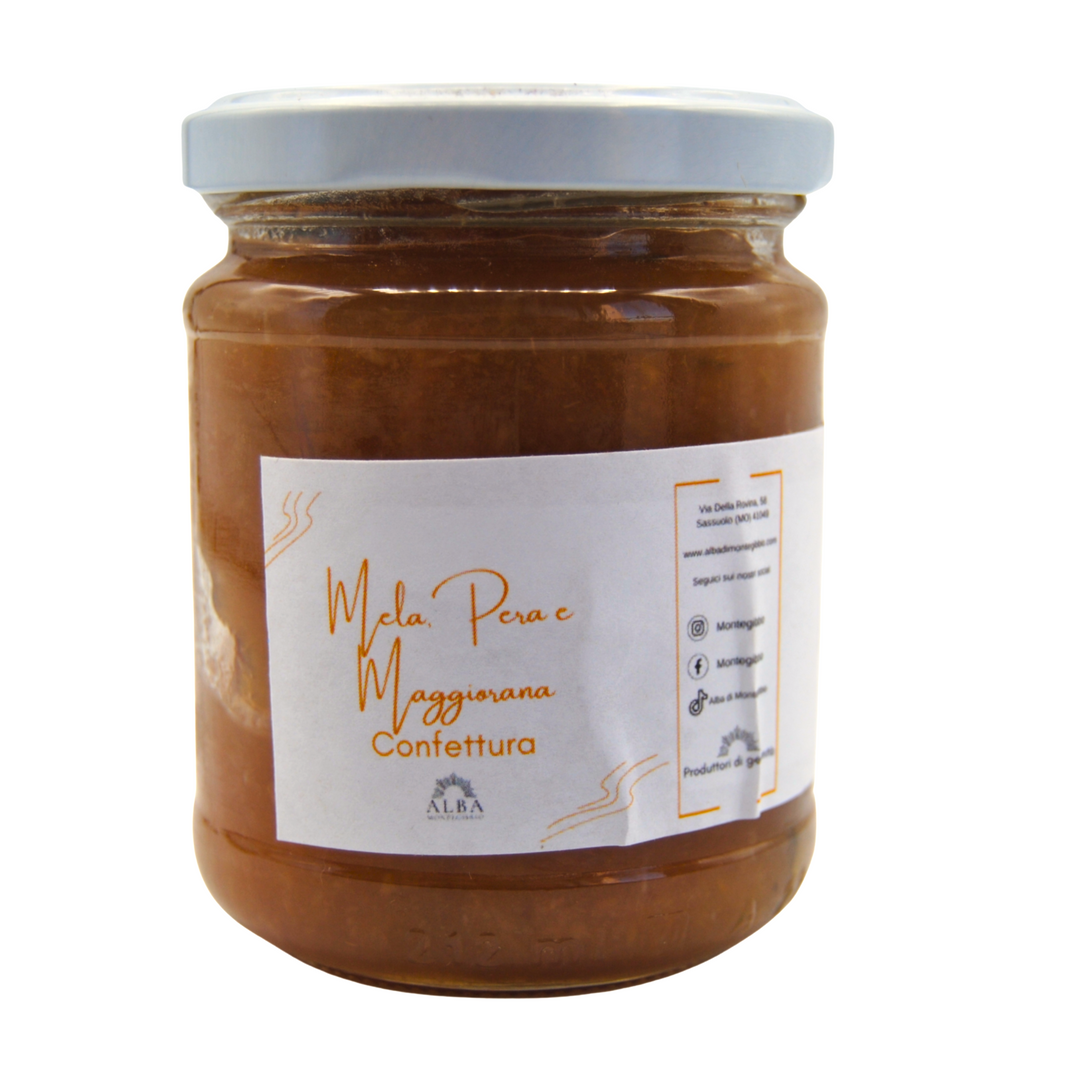 Confettura di Pera, Mela , Maggiorana