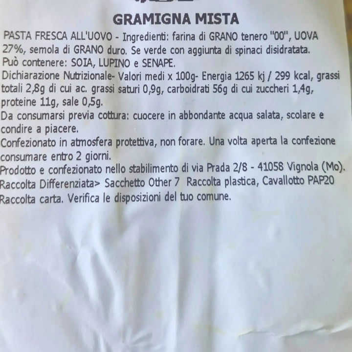 Gramigna Mista Modena Food Boutique