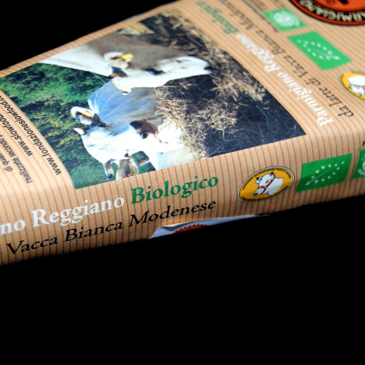 Parmigiano Reggiano DOP Biologico di Vacca Bianca Modenese stagionato 17 mesi - 500 gr. Modena Food Boutique