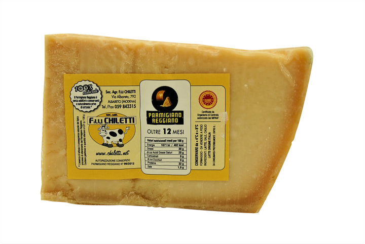 Parmigiano Reggiano DOP stagionato almeno 12 mesi Modena Food Boutique