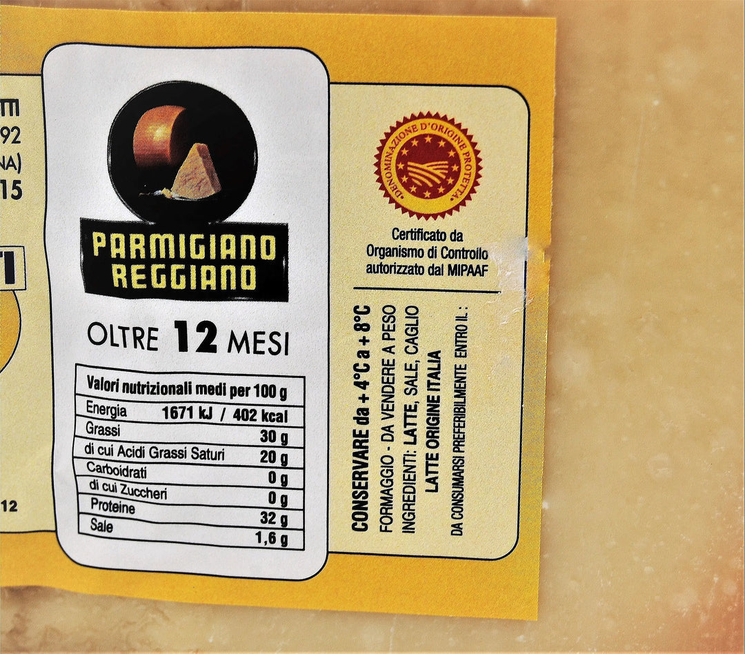 Parmigiano Reggiano DOP stagionato almeno 12 mesi Modena Food Boutique