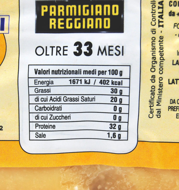 Parmigiano Reggiano DOP stagionato almeno 33 mesi Modena Food Boutique