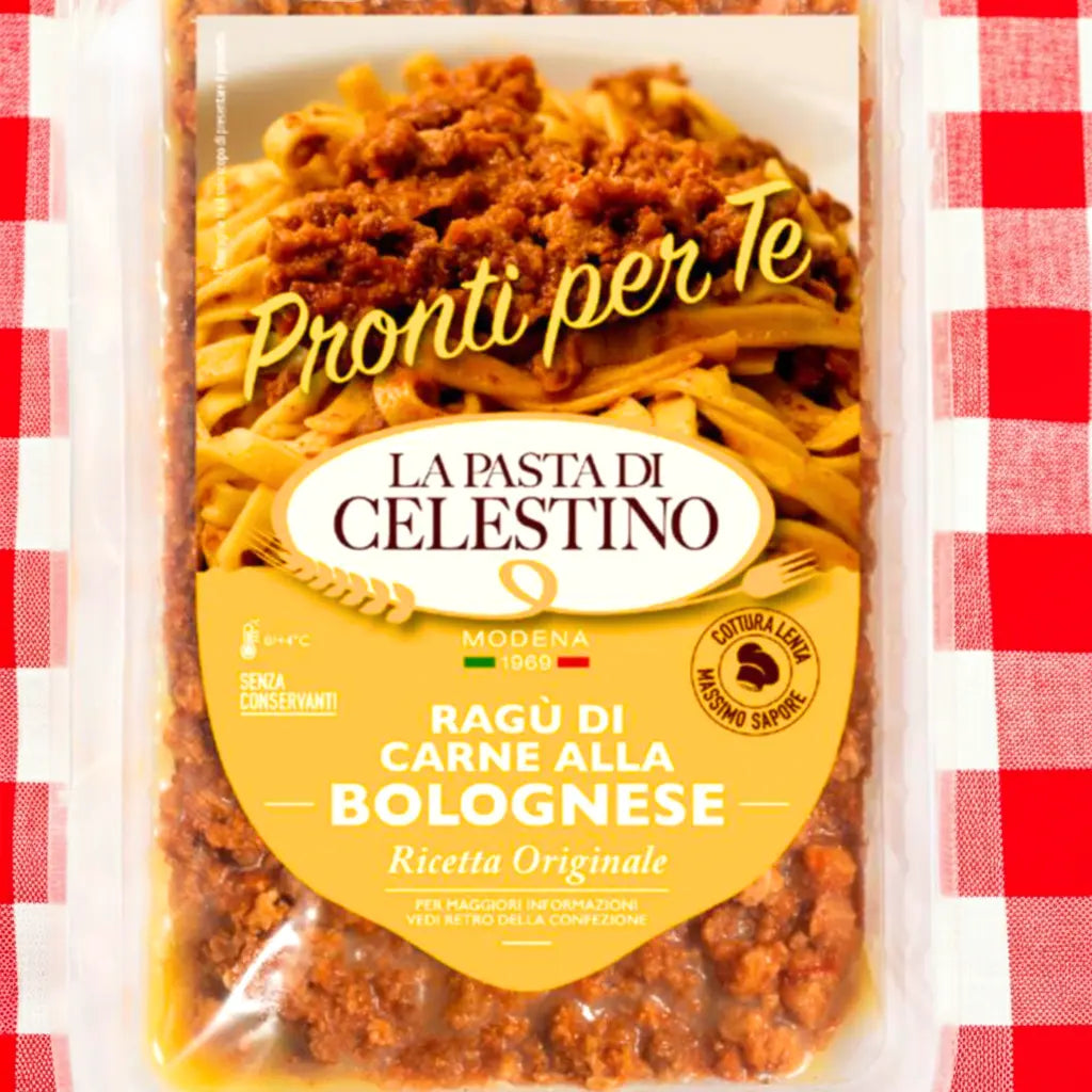 Ragù di Carne alla Bolognese tradizionale emiliano cotto lentamente senza conservanti