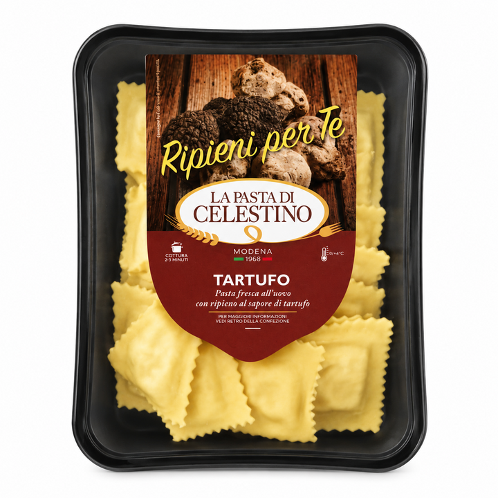 Ravioli al tartufo e mascarpone