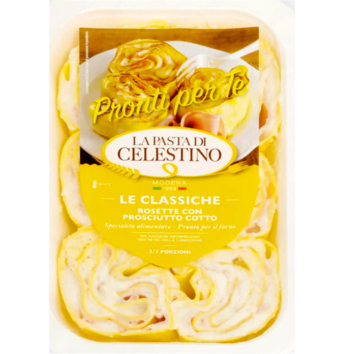 Rosette con prosciutto cotto morbide e fragranti tipiche della tradizione emiliana da cuocere in forno