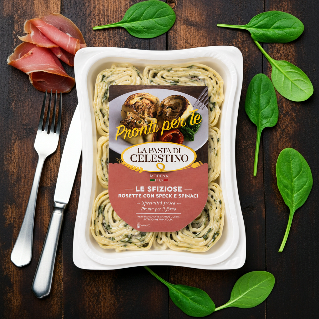Rosette Speck e Spinaci – gr. 600 circa
