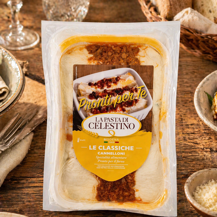 cannelloni su tavolo